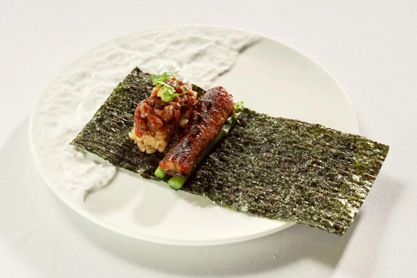 和牛鰻魚手捲 · Wagyu & Eel Hand Roll
